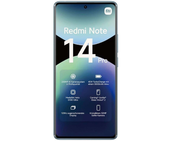  Смартфон Xiaomi Redmi Note 14 Pro 8/256Gb Ocean Blue РСТ 