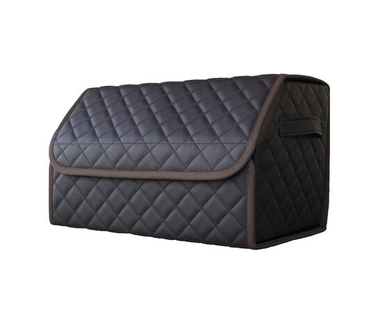  Органайзер - автомобильный эко кожа 30*32*65 (black) (117108) 
