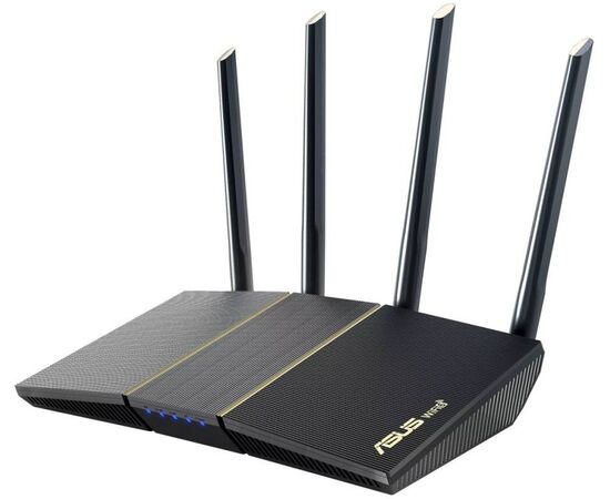  Роутер беспроводной Asus RT-AX57 AX3000 10/100/1000BASE-TX черный 