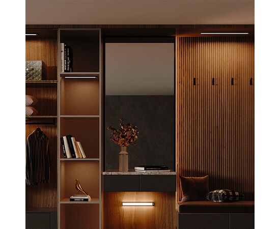  Светодиодная панель Xiaomi (MI) Yeelight Motion Sensor Closet Light A60 (YLCG006) Global , серебристый 
