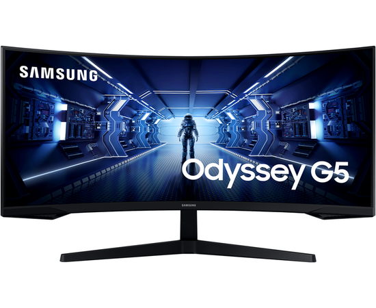  Монитор Samsung Odyssey G5 C34G55TWWI (LC34G55TWWIXCI) черный 