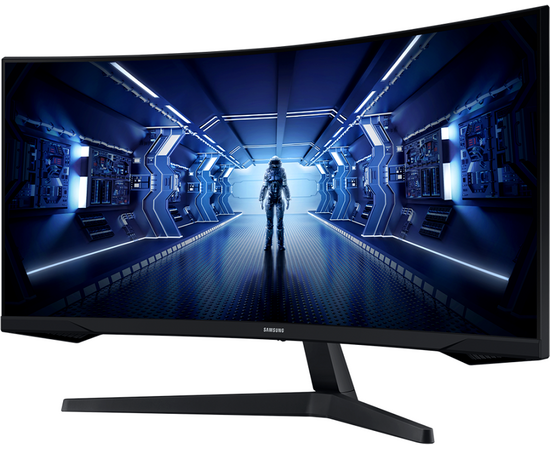  Монитор Samsung Odyssey G5 C34G55TWWI (LC34G55TWWIXCI) черный 