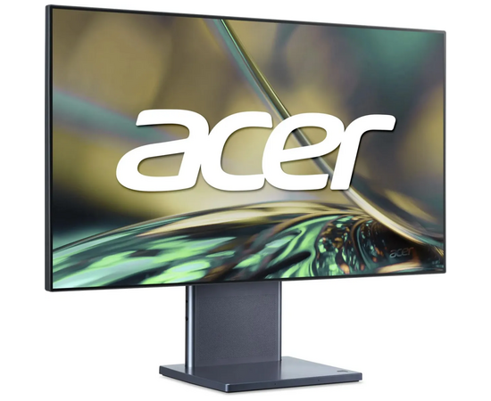  Моноблок Acer Aspire S27-1755 (DQ.BKECD.003) 27" WQHD i7 1260P (1.5) 16Gb SSD1Tb Iris Xe CR noOS GbitEth WiFi BT 135W клавиатура мышь Cam серый 