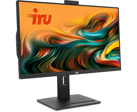  Моноблок IRU 23IM (1972061) 23.8" Full HD i3 1215U (3.6) 8Gb SSD256Gb UHDG Windows 11 Professional GbitEth WiFi BT 120W Cam черный 