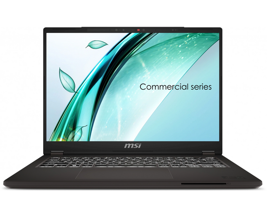  Ноутбук MSI Commercial 14 H A13MG-002US (9S7-14L111-002) Core i5 13420H 16Gb SSD512Gb Intel Iris Xe graphics 14" IPS FHD+ (1920x1200) W11P серый 