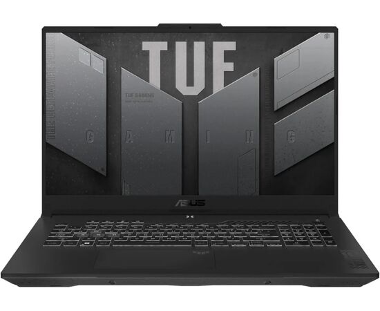  Ноутбук ASUS TUF A17 FA707NVR-HX026 90NR0JJ5-M00120 17.3"(1920x1080 матовый, 144Hz IPS)/AMD Ryzen 7 7435HS(3.1Ghz)/16384Mb/1024PCISSDGb/noDVD/Ext:n 