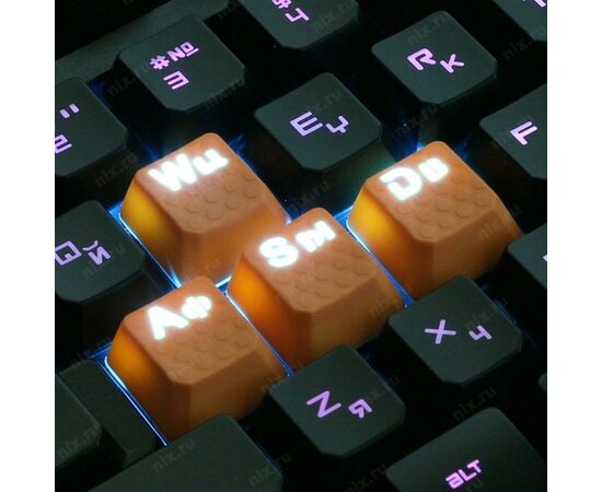  Клавиатура A4Tech Bloody B314 черный USB Multimedia for gamer LED (подставка для запястий) 