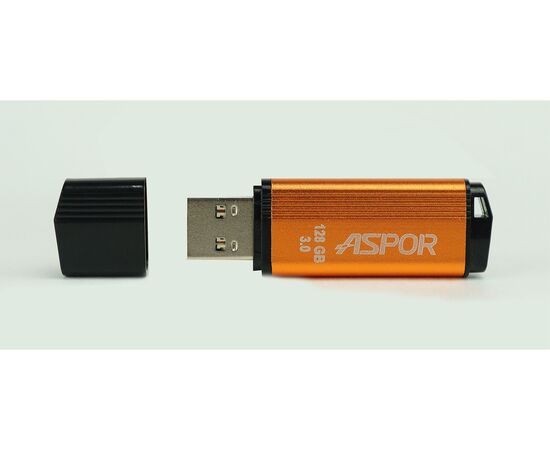  Flash Drive 128G USB  2.0 Aspor PK_TG121GD (бронза) нс 