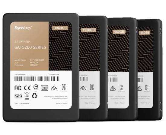  SSD SYNOLOGY SAT5220-480G SATA 2.5" 480GB 6GB/S 