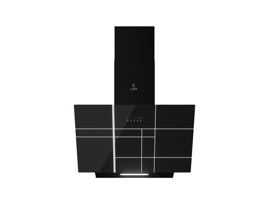  Вытяжка LEX Moza 600 R1 Black наклонная 