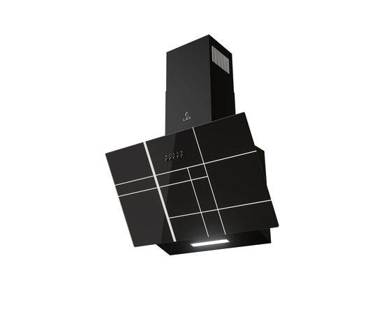  Вытяжка LEX Moza 600 R1 Black наклонная 