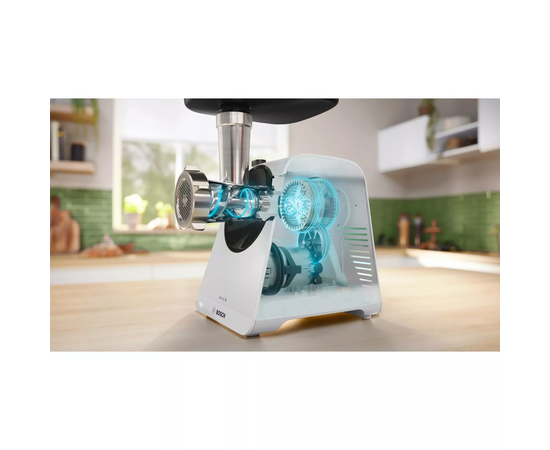 Мясорубка Bosch MFWS420W белый 
