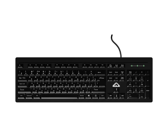  Клавиатура БЕШТАУ Электроникс КЛ104РУ(SG) 104 клавиши, USB, 1,8м 
