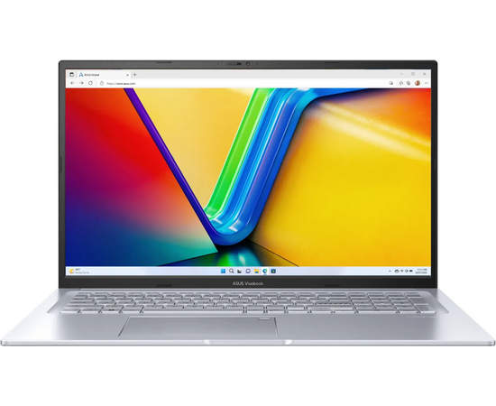  Ноутбук ASUS M3704YA-AU161 (90NB1191-M006W0) 17.3"/FHD/IPS/250N/60Hz/Ryzen 5 7430U/16GB/SSD512GB/AMD Radeon/FingerPrint/Backlit/DOS/Cool Silver 