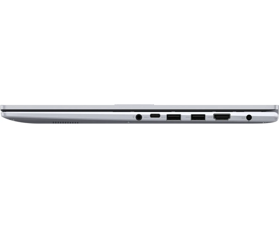  Ноутбук ASUS M3704YA-AU161 (90NB1191-M006W0) 17.3"/FHD/IPS/250N/60Hz/Ryzen 5 7430U/16GB/SSD512GB/AMD Radeon/FingerPrint/Backlit/DOS/Cool Silver 