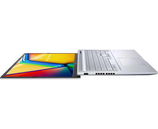  Ноутбук ASUS M3704YA-AU161 (90NB1191-M006W0) 17.3"/FHD/IPS/250N/60Hz/Ryzen 5 7430U/16GB/SSD512GB/AMD Radeon/FingerPrint/Backlit/DOS/Cool Silver 