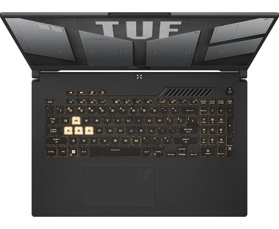  Ноутбук ASUS TUF F17 FX707VI-HX106 (90NR0FI5-M00750) 17.3"(1920x1080 (матовый, 144Hz) IPS)/Intel Core i7 13620H (2.4Ghz)/16384Mb/1024PCISSDGb/noDVD 