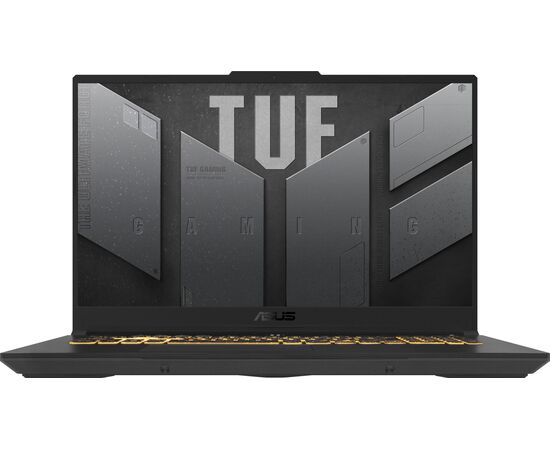  Ноутбук ASUS TUF F17 FX707VI-HX106 (90NR0FI5-M00750) 17.3"(1920x1080 (матовый, 144Hz) IPS)/Intel Core i7 13620H (2.4Ghz)/16384Mb/1024PCISSDGb/noDVD 