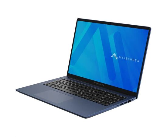  Ноутбук Maibenben M647 (M6471SB0LURE3) 16" FHD IPS, AMD R7-4800H, 8Gb, 512Gb SSD, Linux, синий (мышка + коврик) 