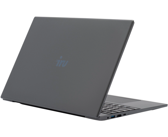  Ноутбук IRU Tactio 15PHC (2045999) Ryzen 5 7430U 8Gb SSD256Gb AMD Radeon Rx Vega 7 15.6" IPS FHD (1920x1080) Windows 11 Pro black 