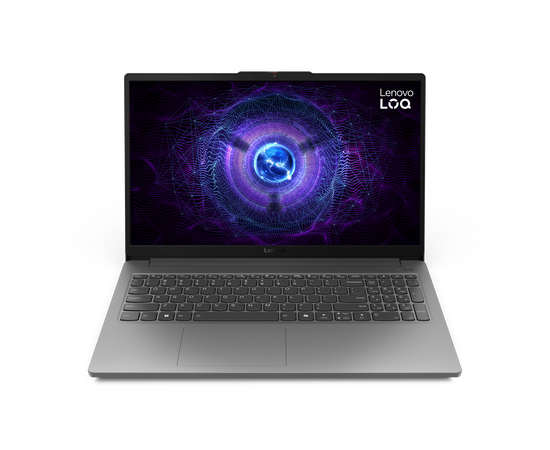  Ноутбук Lenovo LOQ 15IAX9E (83LK005GUE) Core i5 12450HX 16Gb SSD512Gb NVIDIA GeForce RTX 2050 4Gb 15.6" IPS FHD (1920x1080) без ОС grey WiFi BT Cam 