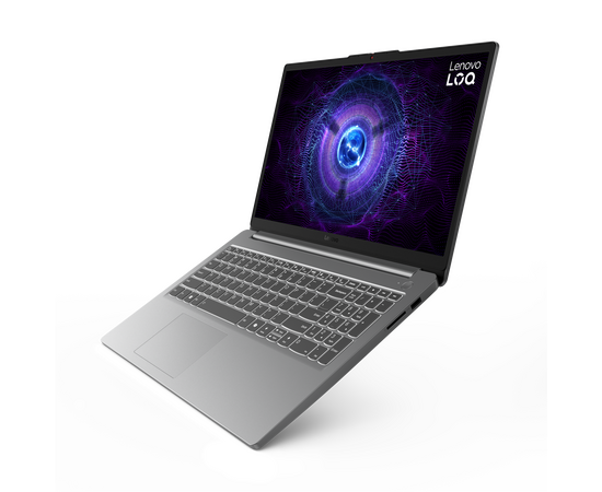  Ноутбук Lenovo LOQ 15IAX9E (83LK005GUE) Core i5 12450HX 16Gb SSD512Gb NVIDIA GeForce RTX 2050 4Gb 15.6" IPS FHD (1920x1080) без ОС grey WiFi BT Cam 