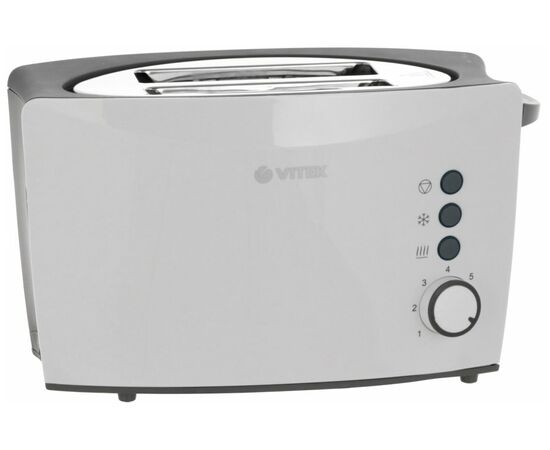  Тостер Vitek VT-7166 черный/белый 