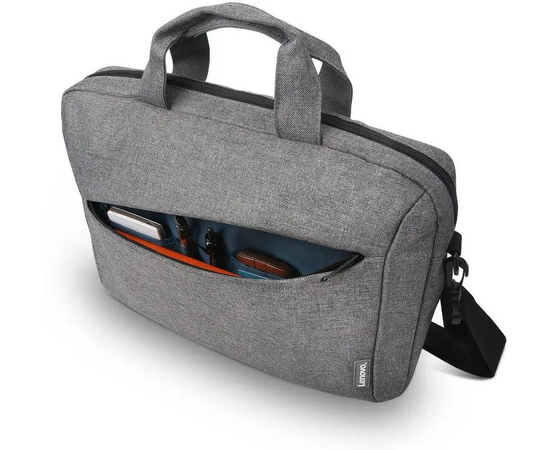  Сумка для ноутбука Lenovo Laptop Casual Toploader T210 15.6" серый полиэстер (4X40T84060) 