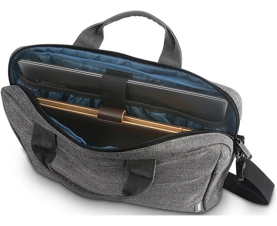  Сумка для ноутбука Lenovo Laptop Casual Toploader T210 15.6" серый полиэстер (4X40T84060) 