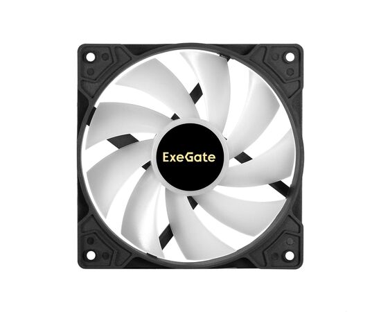  Вентилятор Exegate 2В DC (EX295965RUS) EX12025HM3PM.FRGB.5CS (120x120x25 мм, Hydraulic bearing (гидродинамический), 3pin+Molex 1с подсветкой 
