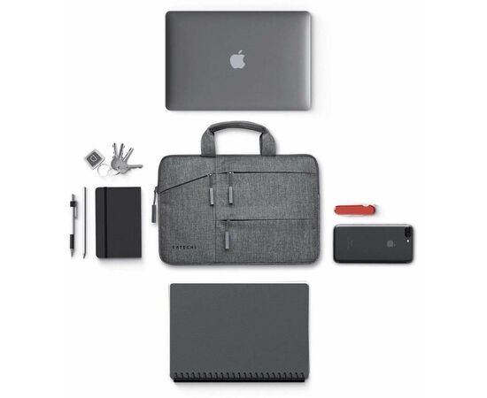  Сумка Satechi ST-LTB15 Water-Resistant Laptop Carrying Case Нейлон, Серый 