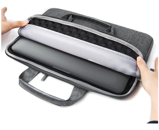  Сумка Satechi ST-LTB15 Water-Resistant Laptop Carrying Case Нейлон, Серый 