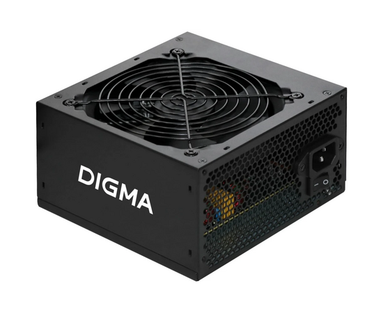  Блок питания Digma DPSU-500W-WH 80 Plus White ATX 500W (20+4pin) APFC 120mm fan 6xSATA RTL 