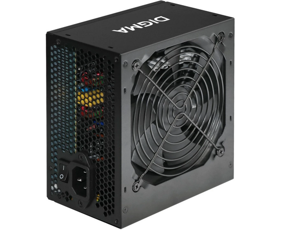  Блок питания Digma DPSU-500W-WH 80 Plus White ATX 500W (20+4pin) APFC 120mm fan 6xSATA RTL 