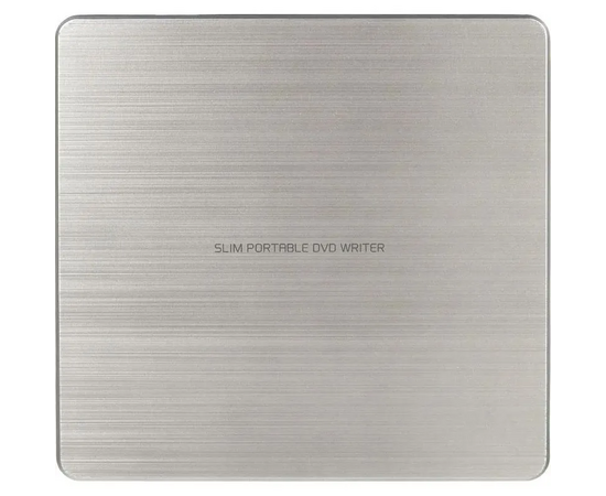  Оптический привод LG GP60NS60.AUAE12S DVD-RW ext. Silver Slim Ret. USB2.0 