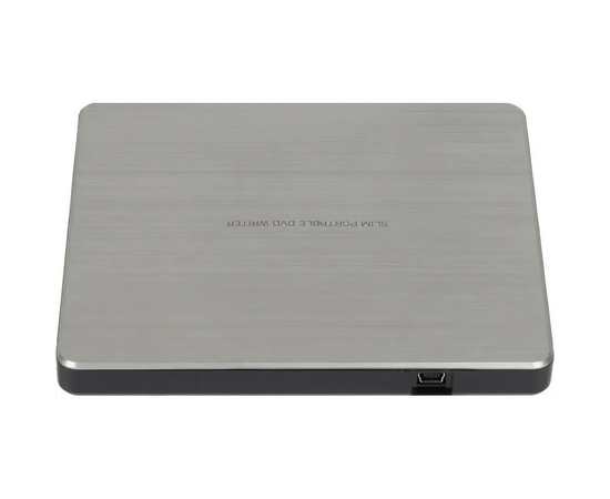  Оптический привод LG GP60NS60.AUAE12S DVD-RW ext. Silver Slim Ret. USB2.0 