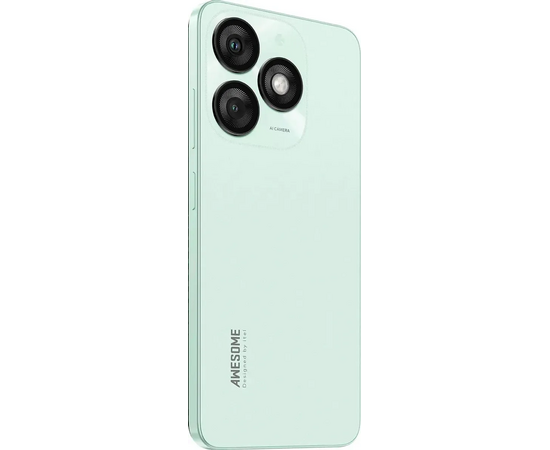  Смартфон Itel A50 3/64Gb зеленый 3G 4G 2Sim 6.56" 720x1612 Android 14 8Mpix 802.11 b/g/n GPS GSM900/1800 GSM1900 TouchSc A-GPS micro 