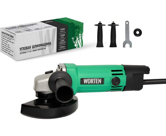  УШМ WORTEN D 125 750W IM (КА-90000346) 750 Вт 