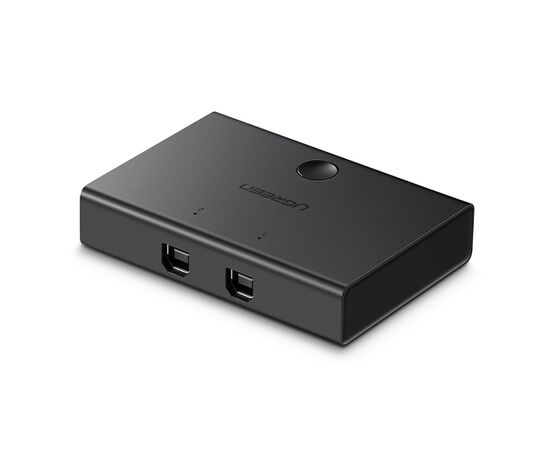  Разветвитель UGREEN US158 30345 USB 2.0 Sharing S Witch 2x1 Black 