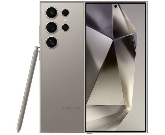  Смартфон Samsung Galaxy S24 Ultra (SM-S928B) 12/256Gb Titanium Grey (Серый) 