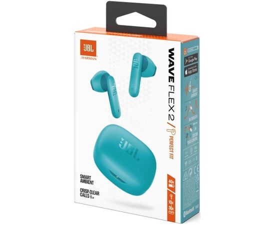  Наушники-гарнитура JBL Wave Flex 2 синий 