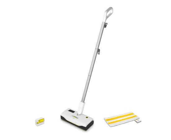  Паровая швабра Karcher KST 1 Upright (1.513-564.0) белый/серебристый 