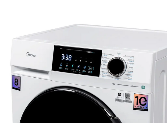  Стиральная машина MIDEA MFC3814BSW47/W Solar 