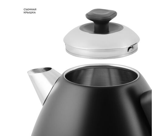  Чайник GALAXY LINE GL 0343 черный нефрит 