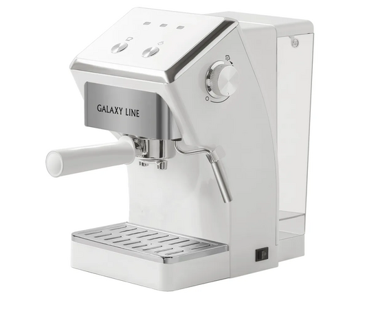  Кофеварка электрическая Galaxy LINE GL 0756 белый 