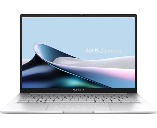  Ноутбук Asus Zenbook 14 OLED UX3405MA-QD988 (90NB11R2-M01SN0) Core Ultra 5 125H 16Gb SSD512Gb Intel Arc 14" OLED FHD+ (1920x1200) noOS silver 