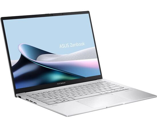  Ноутбук Asus Zenbook 14 OLED UX3405MA-QD988 (90NB11R2-M01SN0) Core Ultra 5 125H 16Gb SSD512Gb Intel Arc 14" OLED FHD+ (1920x1200) noOS silver 