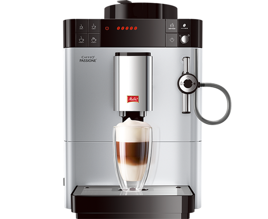 Кофемашина Melitta Caffeo F 530-101 Passione серебристый 1450Вт 