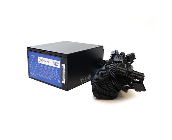  Блок питания Mastero K800 (K800-120BFV1) 800 Вт ATX 120 мм, 80 Plus, Retail 