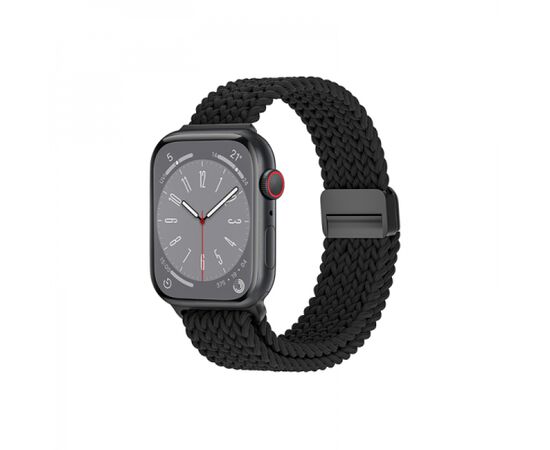  Нейлоновый ремешок для Apple Watch 42/44/45/49 mm WiWU Wi-WB004 (Black) 